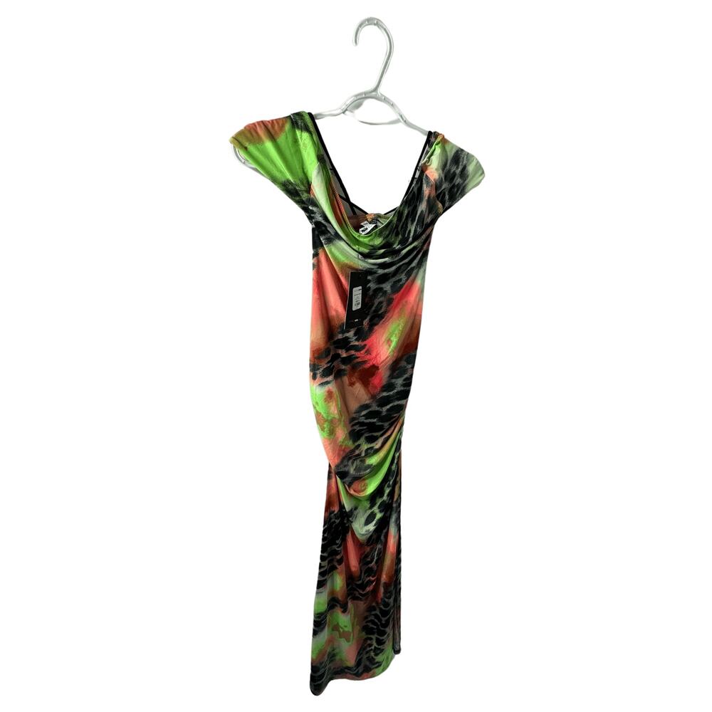 Kyla Maxi Dress - Green/combo | Fashion Nova